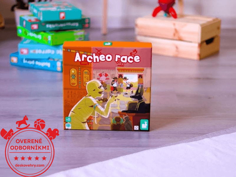 Recenzia: Spolo�ensk� hra pre deti Archeo Janod